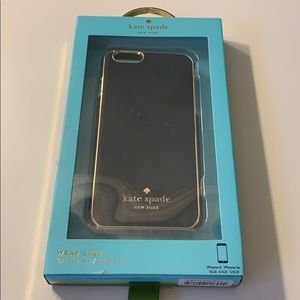 Black and gold Kate Spade iPhone case